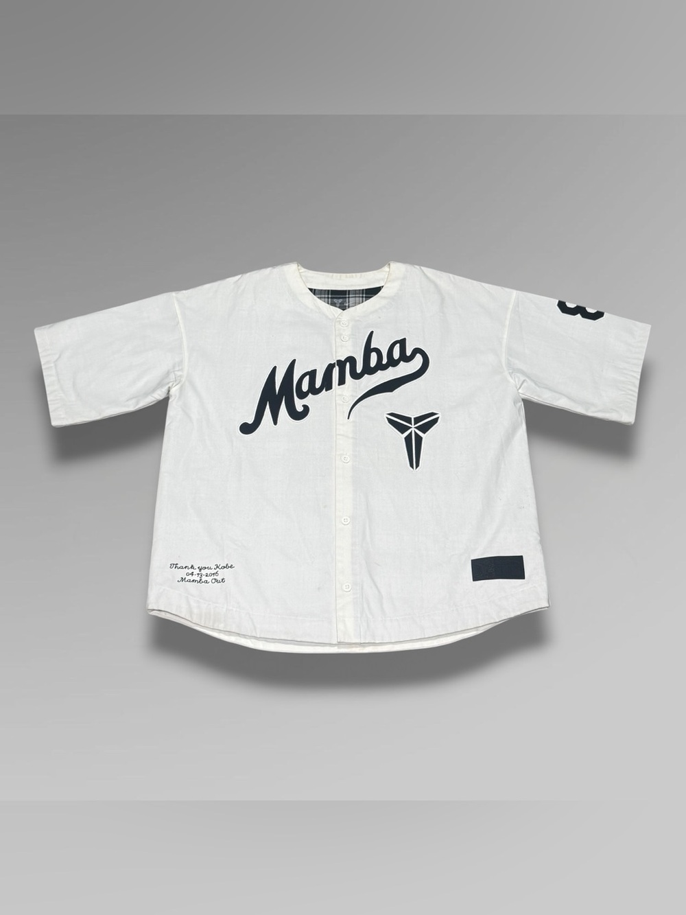 Nike Kobe Bryant Mamba Baseball Jersey